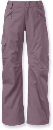 north face purple ski pants