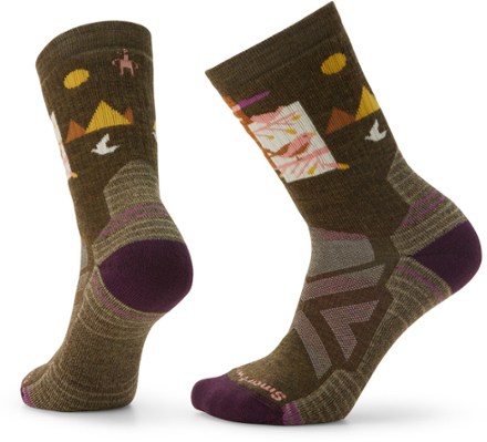 Smartwool Hike Full Cushion Alpine Perch Crew Socks - Women's 0