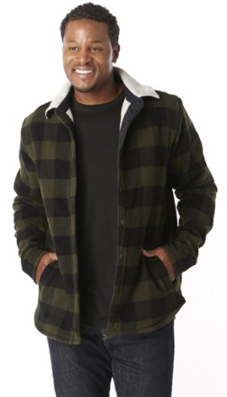 Smartwool Anchor Line Sherpa Fleece Shirt Jacket Men s REI Co op