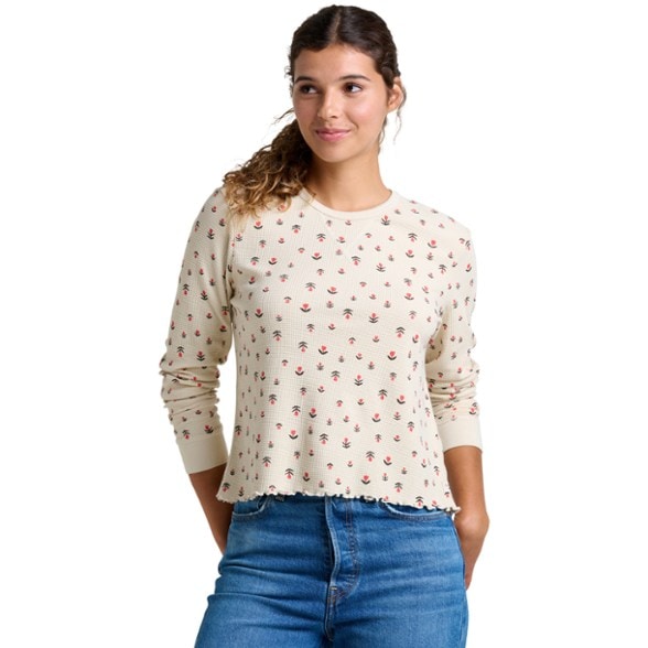 On Body Image of color Salt Tulip Print