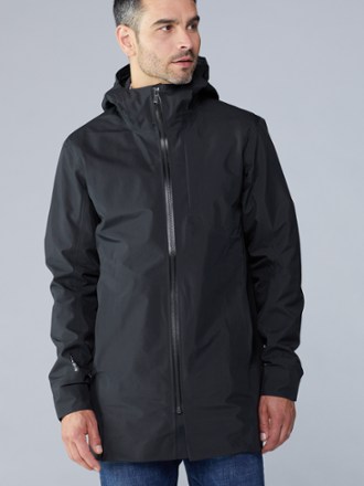 calvin klein men's packable hooded puffer jacket