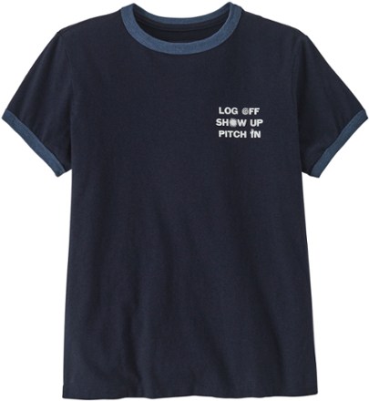 Patagonia CTA Ringer Responsibili-Tee Shirt - Women's 0