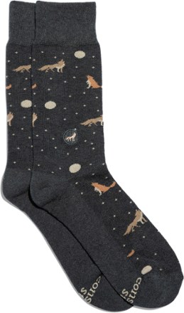 Conscious Step Socks that Protect Wolves 0