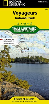National Geographic Voyageurs National Park Topographic Map 0