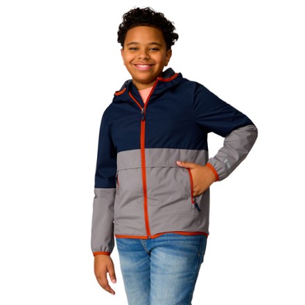 Free Country Easy Hiking Windshear Jacket with Mesh Lining - Kids' 0