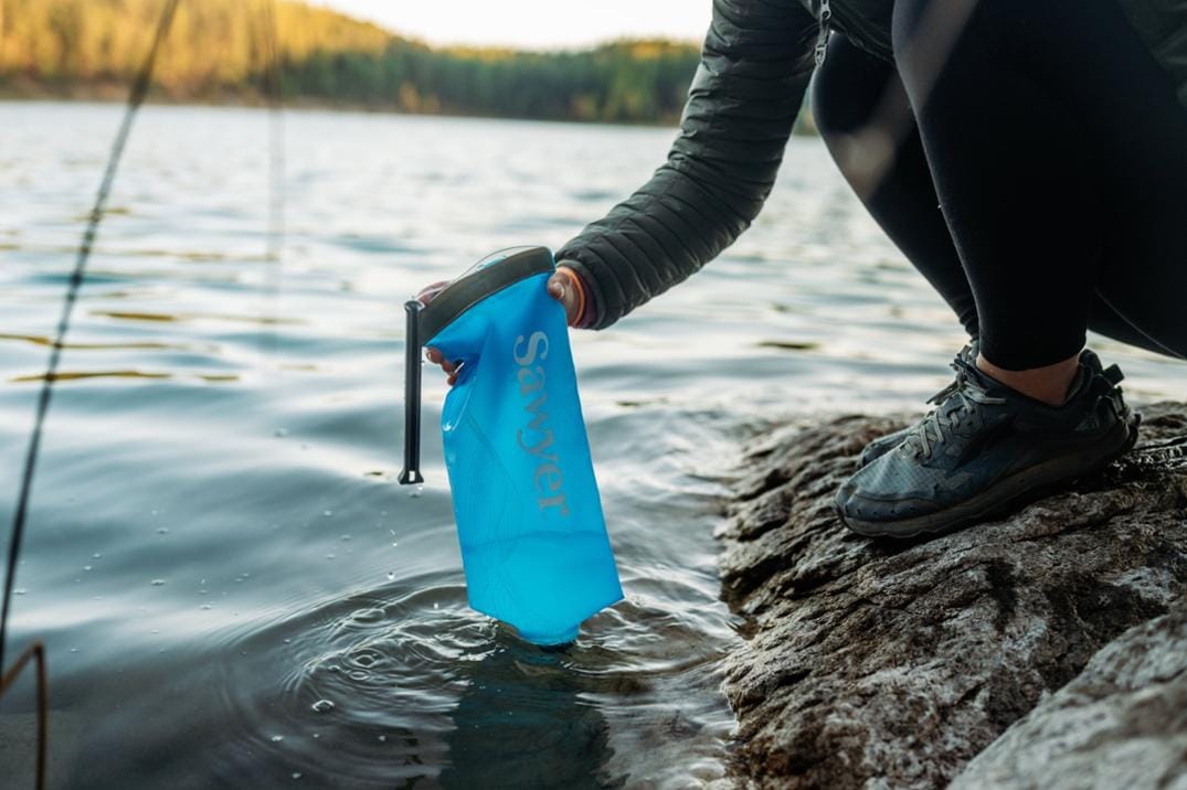 Location Image for Squeeze Water Filtration System with Cnoc Premium 2-Liter Bladder