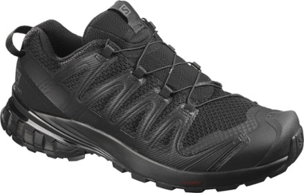 salomon black running shoes