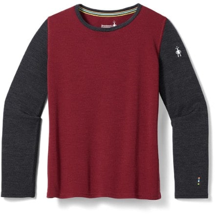 Smartwool Classic Thermal Merino Crew Base Layer Top - Kids' 0