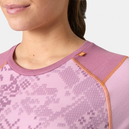 Helly Hansen LIFA Merino Midweight Graphic Base Layer Crew Top - Women's 4