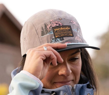YoColorado Flamingo Camper 5-Panel Ball Cap 5