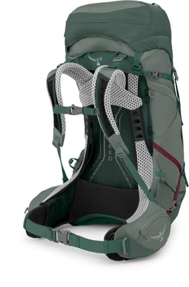 osprey aura 50 backpacking united AG 50L Women's Backpack, Vestal Grey, X-Small : Sports & Outdoors Equipped with a unique back panel Osprey Women's Aura AG LT