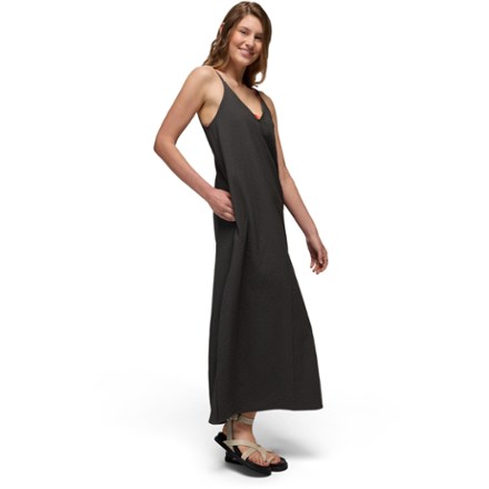 Women's Coastal Sol Maxi Dress - Shadow / L
