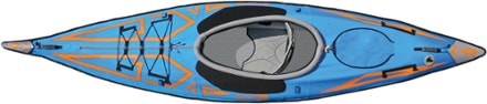 Advanced Elements AdvancedFrame Expedition Elite Sit-In Inflatable Touring Kayak with Pump - 13' 1