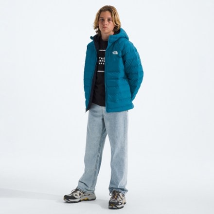 The North Face Reversible Perrito Hooded Insulated Jacket - Boys' 3