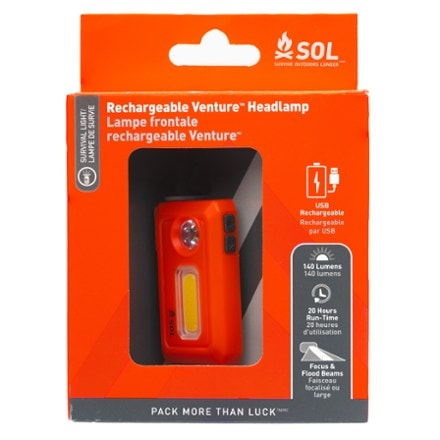 SOL Venture Rechargeable LED Headlamp 4