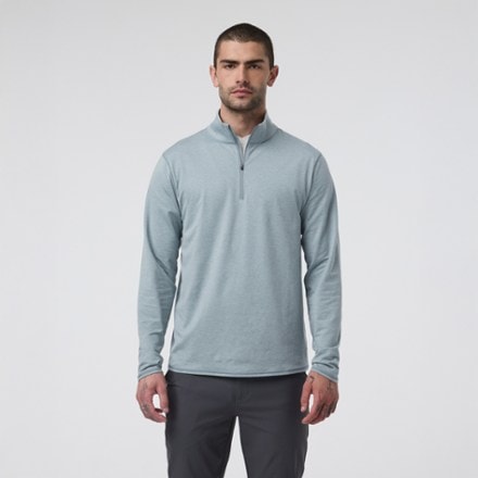 Vuori Ponto Half-Zip Mock-Neck Shirt - Men's 1