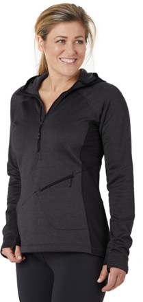 hoodie zip outdoor vigor research rei half heather storm