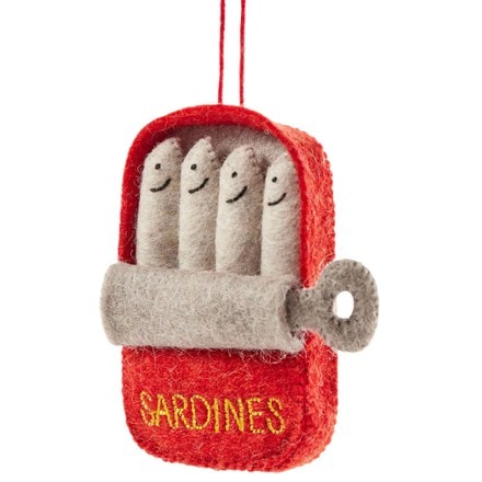 Craftspring Red Tin of Sardines Ornament 0