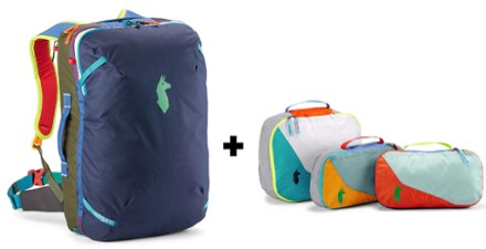 Cotopaxi Allpa 35 L Del Dia Travel Pack & Packing Cubes Bundle 0