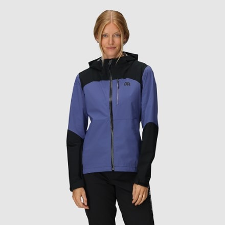 Outdoor Research Freewheel MTB Stretch Bike Rain Jacket - Women's 1