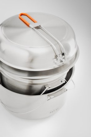 GSI Outdoors Glacier Stainless Troop Cookset 1