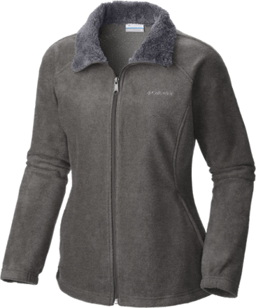 womens plus columbia fleece jacket