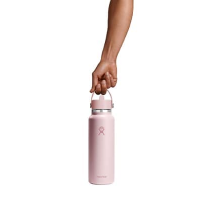 Hydro Flask Wide-Mouth Vacuum Water Bottle with Flex Straw Cap - 40 fl. oz. 2