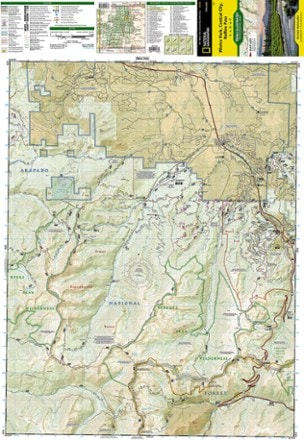 National Geographic Winter Park/Central City/Rollins Pass Trail Map 2