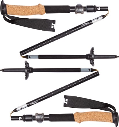 distance carbon flz trekking poles