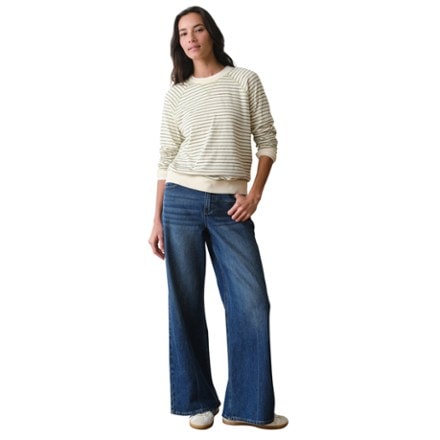 Marine Layer Reversible Raglan Shirt - Women's 3