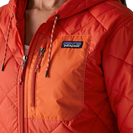 Patagonia Diamond Quilted Insulated Bomber Hoody - Women's 6