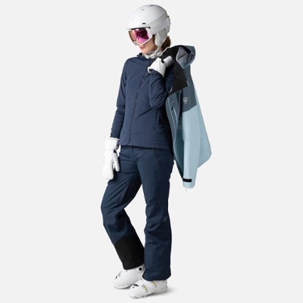 Rossignol Opside Insulated Hoodie Jacket - Women's Light blue shell jacket not included
