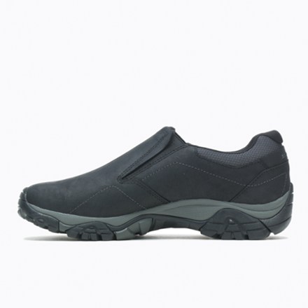 Merrell Men\'s black slip-on casual adventure sneakers Amazon.com | Merrell Jungle Moc Nubuck Black/Black | Loafers  main image 3