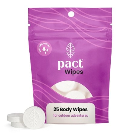 PACT Outdoors Body Wipes - Package of 25 0