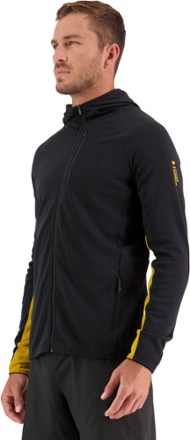 Mons Royale Approach Merino Gridlock Hood Jacket - Men's 1