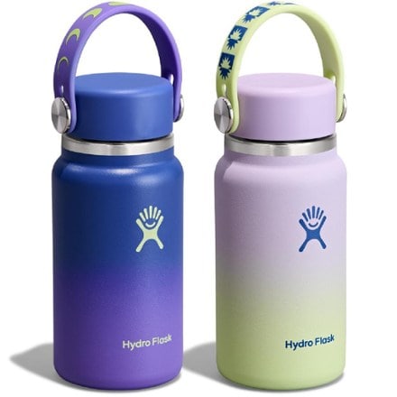 Hydro Flask Micro Hydro Vacuum Water Bottle with Screw Cap Gift Set 5