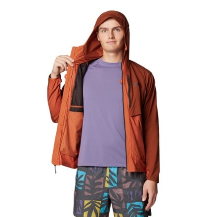 Mountain Hardwear Kor AirShell Hybrid Hooded Jacket - Men's 10