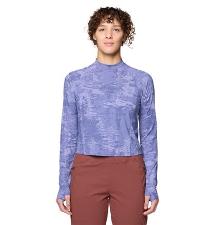 Mountain Hardwear Crater Lake Long-Sleeve Crop Top - Women's 0