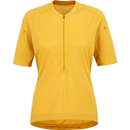 Rab Cindercrino Zip Tee Cycling Jersey - Women's 0