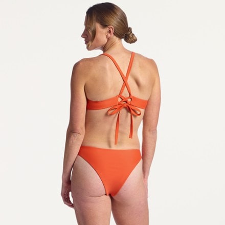 Free Fly Wavebound Cross-Tie Bikini Swimsuit Top - Women's Bottoms not included