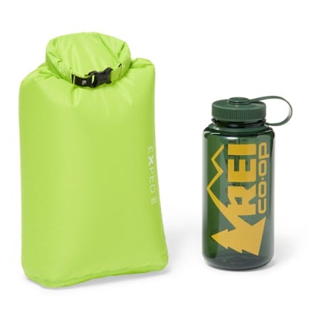 Exped Drybag Ultra 32 fl oz. water bottle not included