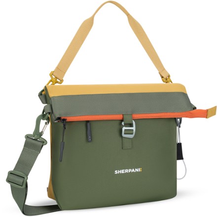 Sherpani Viso Crossbody Tote Bag Green