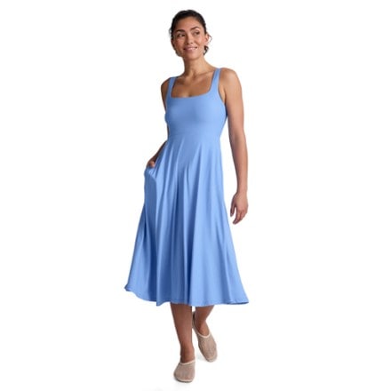 Beyond Yoga Featherweight At The Ready Square Neck Dress 2