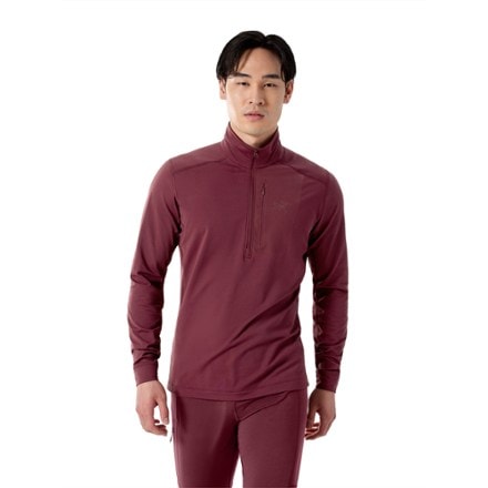 Arc'teryx Rho LT Zip-Neck Base Layer Top - Men's 1
