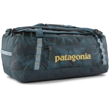 patagonia black hole 55l duffel bag sale 55 L Black removable shoulder straps let you carry the Black Hole Duffel like a backpack and can be detached when not in use Black Hole Duffel 55 L