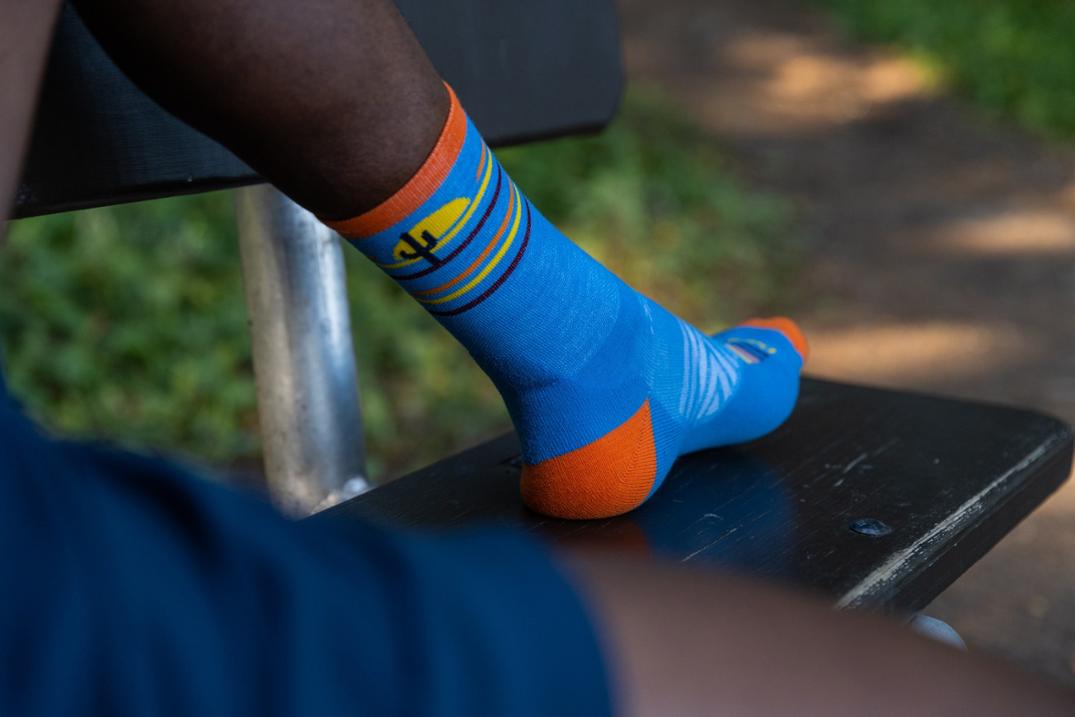 Location Image for Frontrunner Micro Crew Ultra-Lightweight Running Socks - Men's