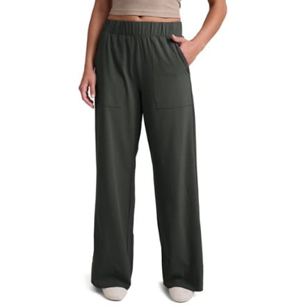 Beyond Yoga Stretch Woven Wide-Leg Pants - Women's 0