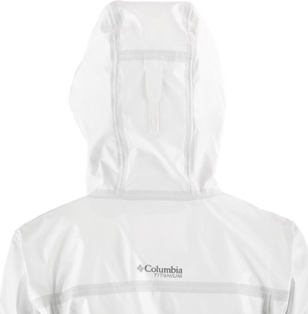 womens white columbia rain jacket