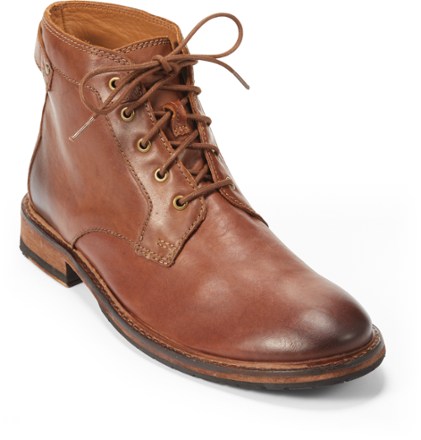 clarkdale bud dark tan leather