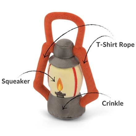 Play Pet Brands Camp Corbin Pack Leader Lantern Dog Toy 2